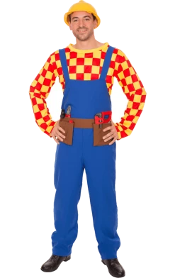 Orion Costumes All Themes Adult Bob The Builder Costume