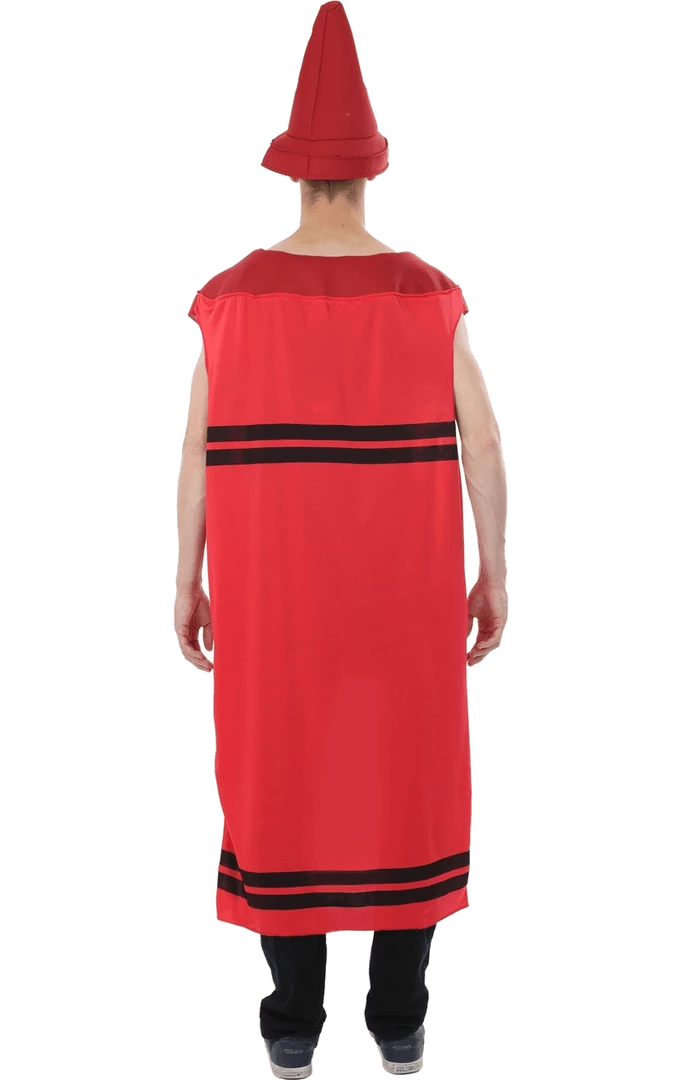 Orion Costumes All Themes Mens Red Crayon Costume 5 Orion Costumes All Themes Mens Red Crayon Costume