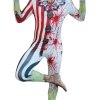 Body Republic Adult Jaw Dropper Clown Morphsuit All Themes