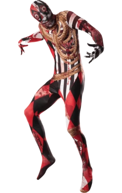 Rubies Adult Halloween Acro-Splat Second Skin Suit
