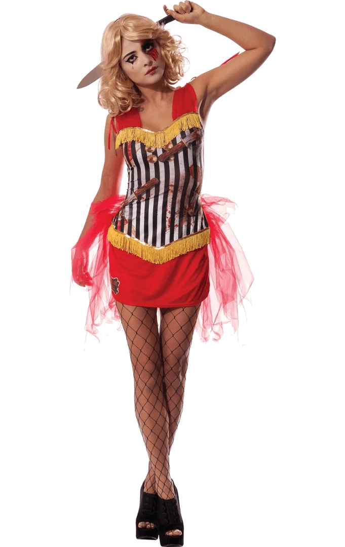 Rubies Knife Throwers Assistant Costume All Themes 3 Rubies Knife Throwers Assistant Costume All Themes