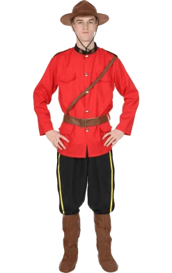 Orion Costumes All Themes Mens Canadian Mountie Costume