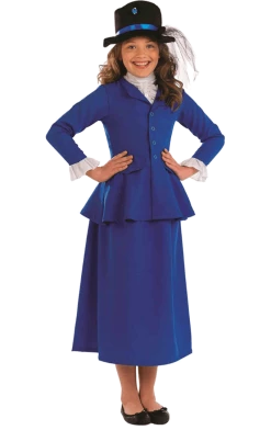 Fun Shack Childrens Victorian Dress Costume