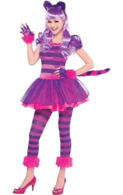 Amscan All Themes Teen Cheshire Cat Costume