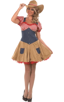 Fun Shack All Themes Adult Cowgirl Costume