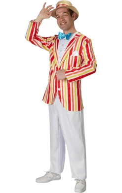 Rubies Mens Bert Jolly Holiday Costume All Themes