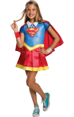 Rubies Child Deluxe Supergirl Costume
