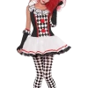 Amscan Girls Teen Harlequin Honey Jester Costume