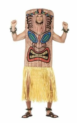 Smiffys All Themes Adult Tiki Totem Costume