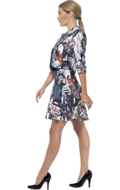 Smiffys Adult Womens Zombie Stand Out Suit All Themes