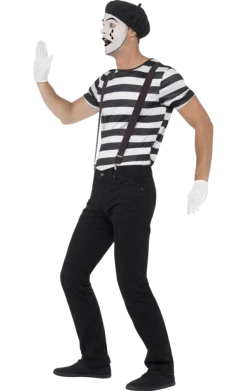 Smiffys Adult Gentleman Mime Artist Costume