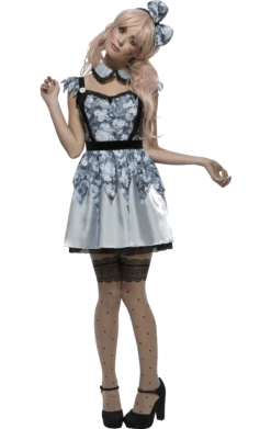 Smiffys Fever Broken Doll Annie Halloween Costume All Themes