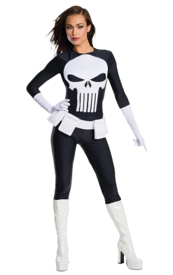 Rubies All Themes Adult Womens Punisher Costume