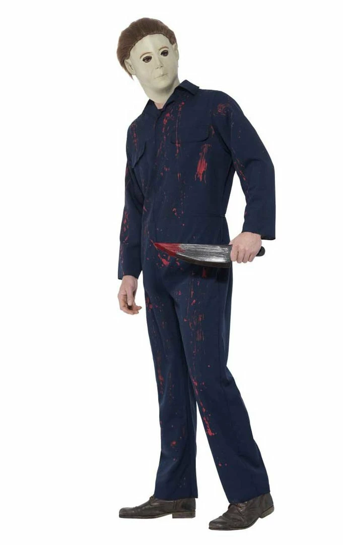Smiffys All Themes Adult Halloween H20 Michael Myers Costume 4 Smiffys All Themes Adult Halloween H20 Michael Myers Costume