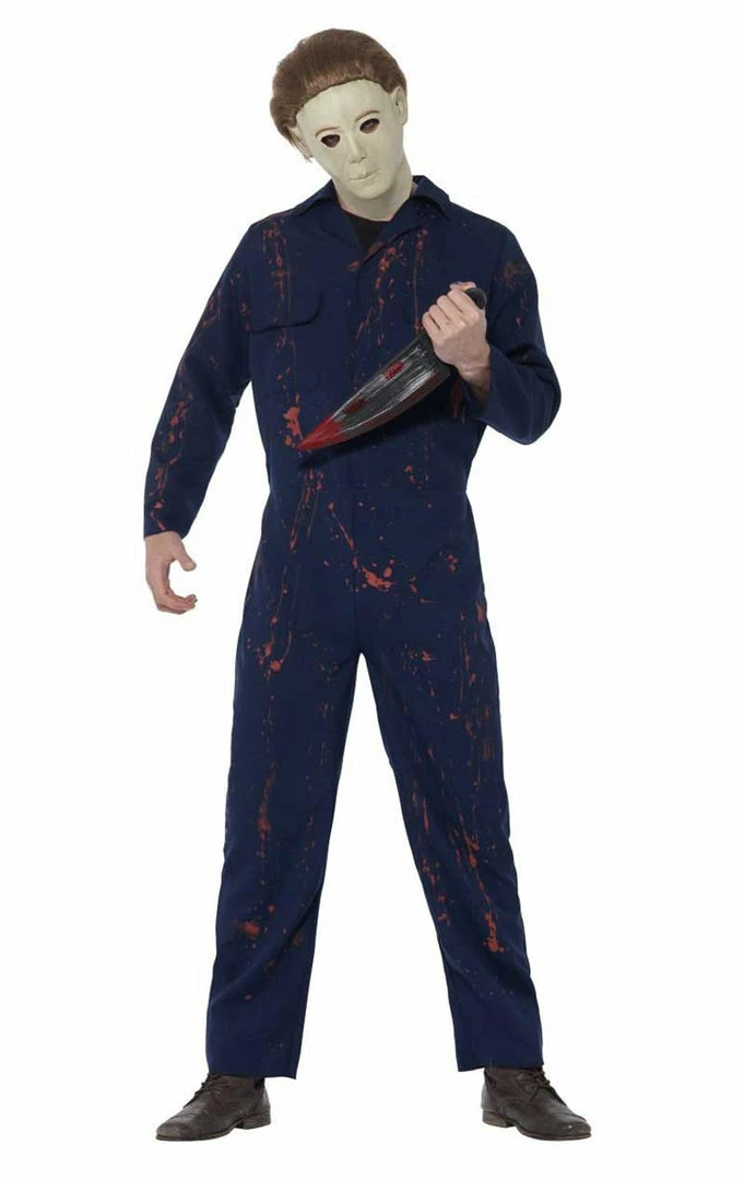 Smiffys All Themes Adult Halloween H20 Michael Myers Costume 6 Smiffys All Themes Adult Halloween H20 Michael Myers Costume
