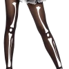 Bristol Novelty All Themes Womens Skeleton Tights