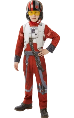 Rubies All Themes Star Wars Child Poe (X-Wing Fighter) Classic Costume