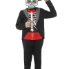 Smiffys Boys Day Of The Dead Suit Costume 1 Smiffys Boys Day Of The Dead Suit Costume