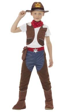 Smiffys Kids Little Cowboy Costume All Themes
