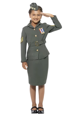 Smiffys WW2 Army Cadet Costume All Themes
