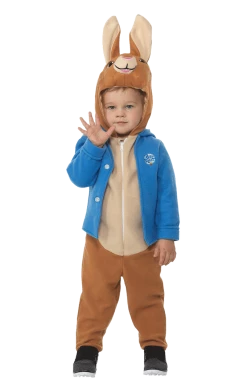 Smiffys Childrens Peter Rabbit Jumpsuit Costume All Themes