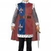 Smiffys All Themes Childrens King Arthur Medieval Tunic Costume 2 Smiffys All Themes Childrens King Arthur Medieval Tunic Costume