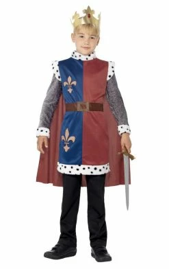 Smiffys All Themes Childrens King Arthur Medieval Tunic Costume