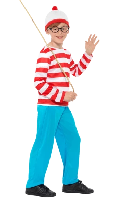 Smiffys Boys Where's Wally Costume All Themes