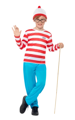 Smiffys Boys Where's Wally Costume All Themes