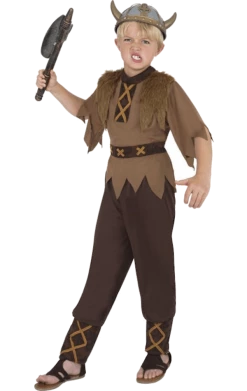 Smiffys All Themes Kids Viking Costume