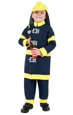 Smiffys All Themes Kids Fireman Costume