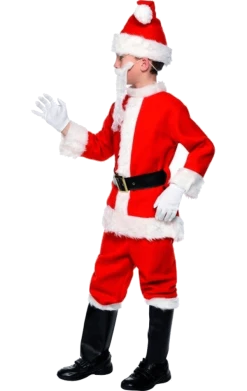 Smiffys Boys Deluxe Santa Costume
