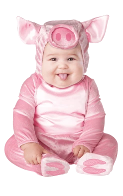 InCharacter Costumes Lil Piggy Baby Costume All Themes