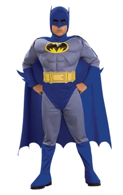 Rubies Kids Muscle Blue Batman Costume All Themes