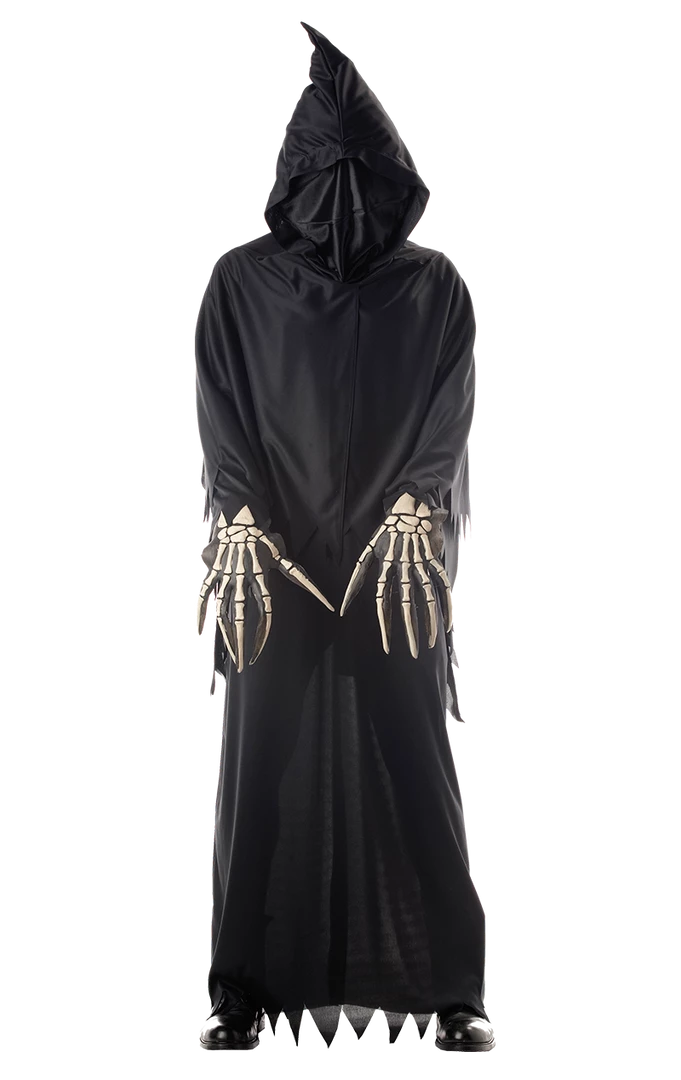 California Costumes Boys Dark Grim Reaper Costume 3 California Costumes Boys Dark Grim Reaper Costume