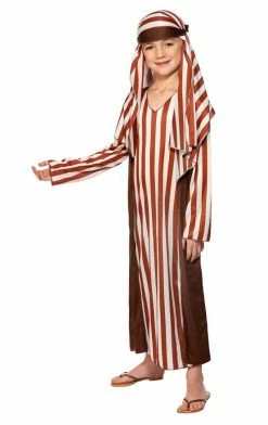 Smiffys Child Shepherd Nativity Costume All Themes 9 Smiffys Child Shepherd Nativity Costume All Themes