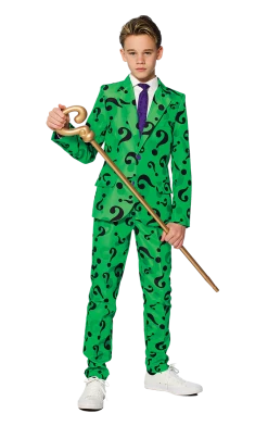 All Themes Child Riddler Suitmeister Costume