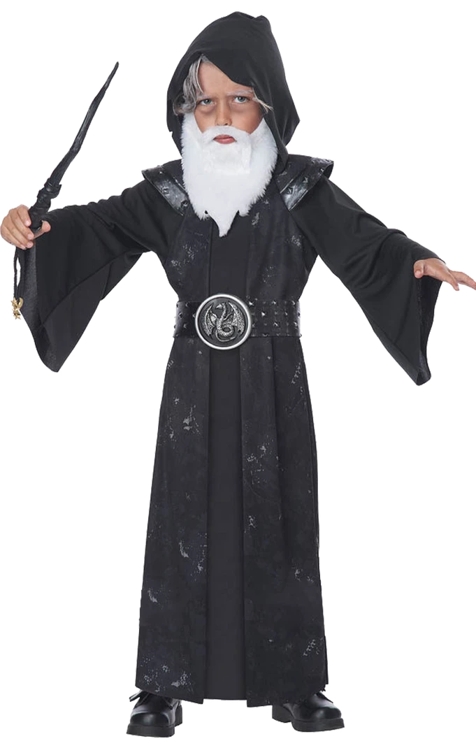 California Costumes Boys Gothic Wizard Costume 3 California Costumes Boys Gothic Wizard Costume