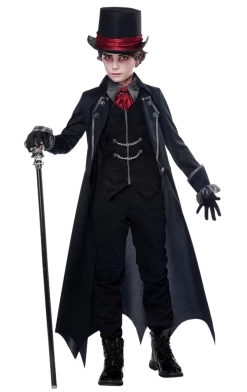 California Costumes Boys Victorian Vampire Costume