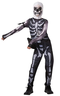 Rubies Deluxe Boys Fortnite Skull Trooper All Themes