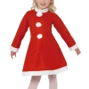 Smiffys All Themes Childrens Santa Girl Costume 1 Smiffys All Themes Childrens Santa Girl Costume