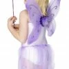 Smiffys Child Purple Butterfly Wings And Wand All Themes