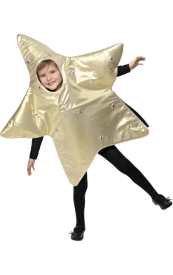 Smiffys All Themes Childrens Christmas Star Costume