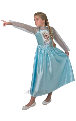 Rubies Childrens Frozen Queen Elsa Costume All Themes