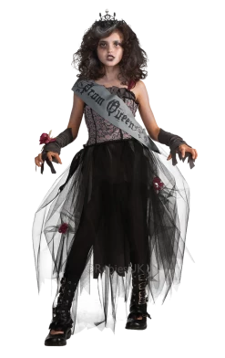 Rubies All Themes Kids Gothic Prom Queen Costume