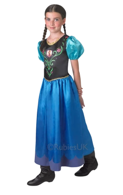 Rubies Childrens Frozen Classic Anna Costume All Themes