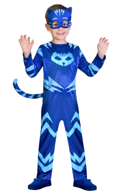 Amscan Kids PJ Facepieces Catboy Costume