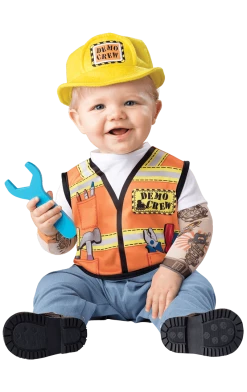 InCharacter Costumes Builder Baby Costume