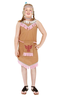 Smiffys Girls Native Indian Costume All Themes