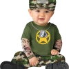 InCharacter Costumes Sergeant Duty Baby Costume 1 InCharacter Costumes Sergeant Duty Baby Costume